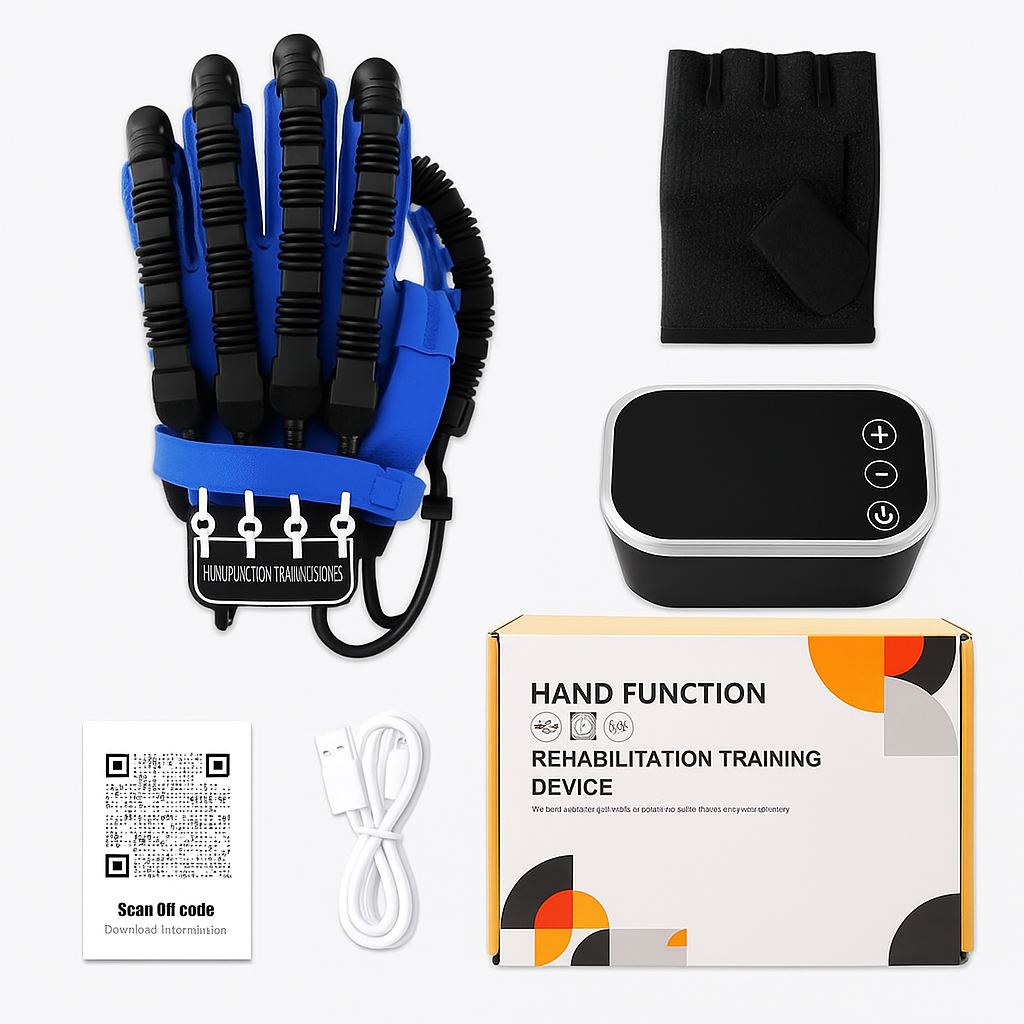 Finger Rehabilitation Exerciser Robot Gloves Stroke Hemiplegia Cerebral Infarction Training Equipment Therapy