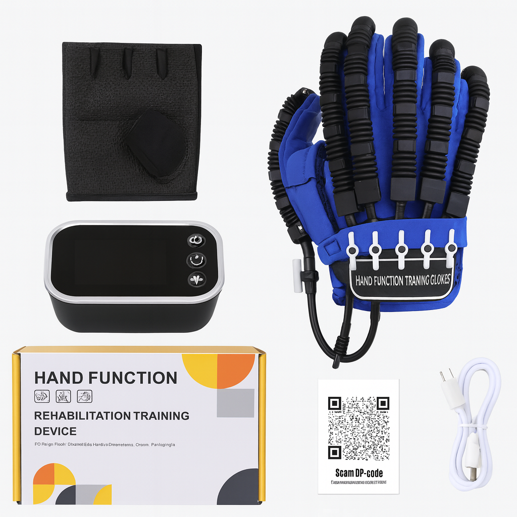 Finger Rehabilitation Exerciser Robot Gloves Stroke Hemiplegia Cerebral Infarction Training Equipment Therapy