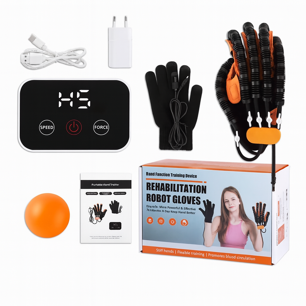 Finger Rehabilitation Exerciser Robot Gloves Stroke Hemiplegia Cerebral Infarction Training Equipment Therapy
