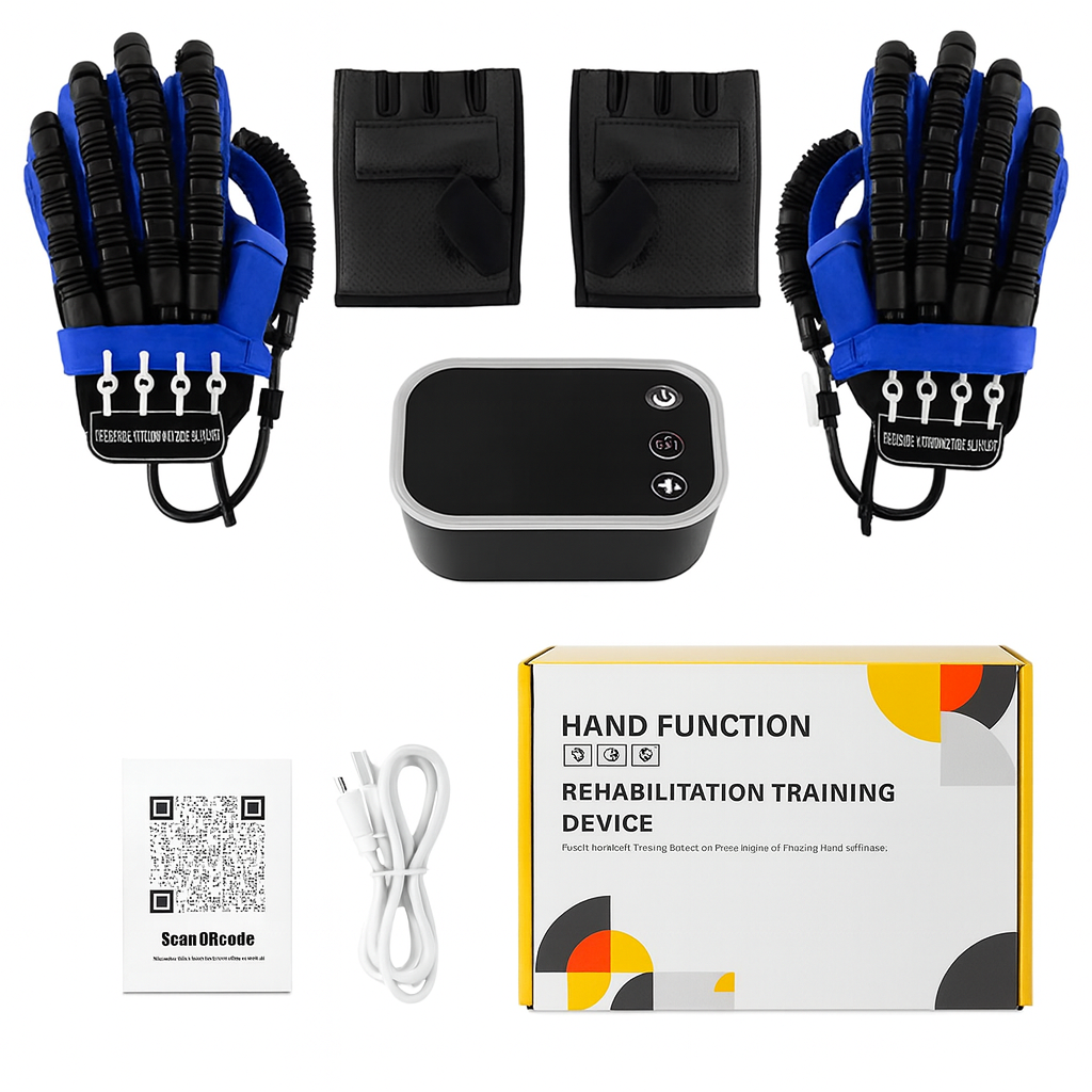 Finger Rehabilitation Exerciser Robot Gloves Stroke Hemiplegia Cerebral Infarction Training Equipment Therapy