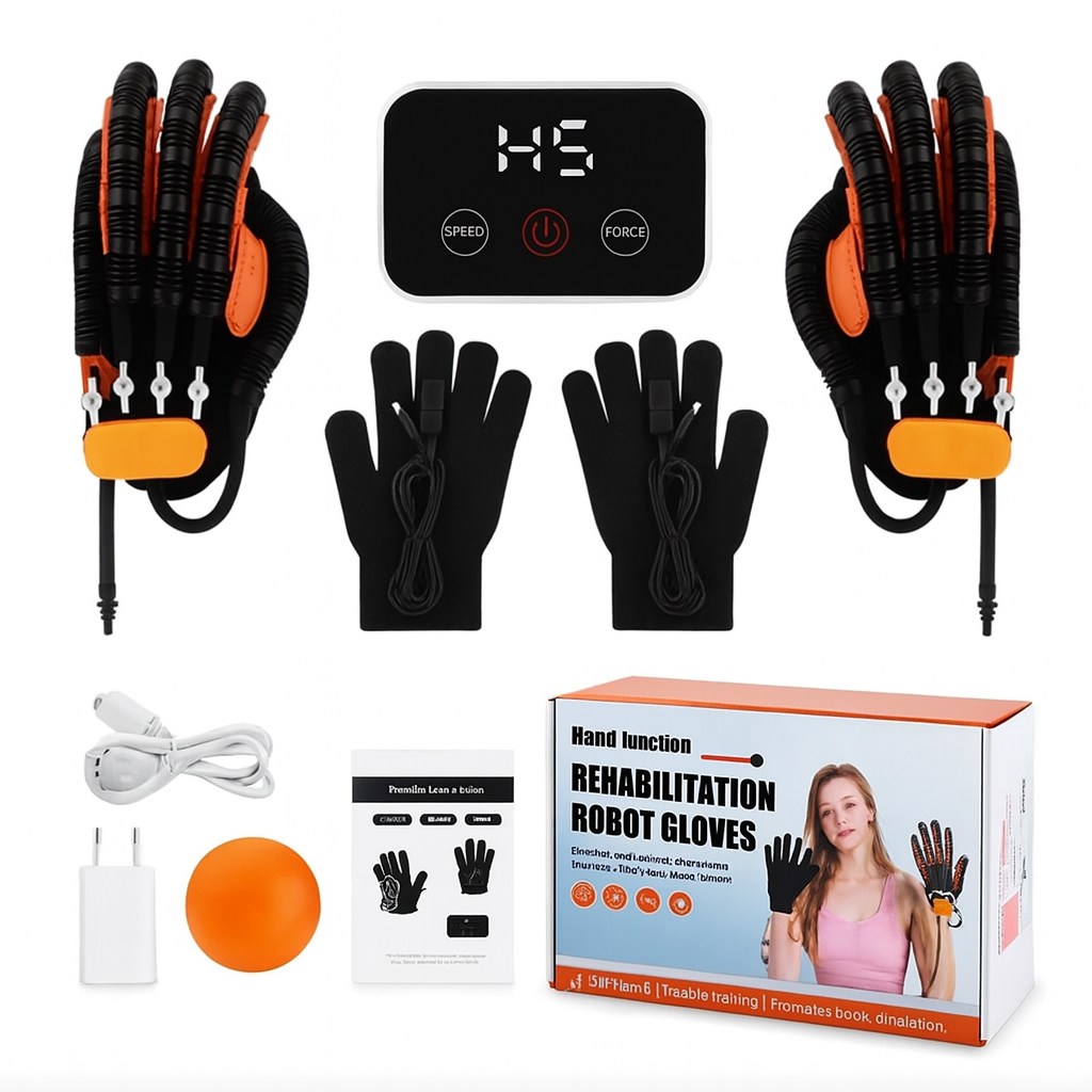 Finger Rehabilitation Exerciser Robot Gloves Stroke Hemiplegia Cerebral Infarction Training Equipment Therapy