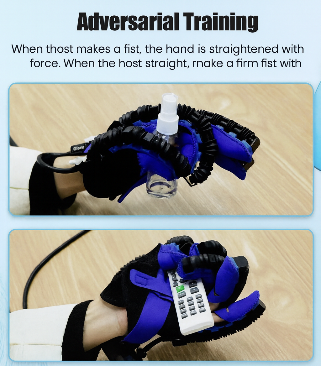 Finger Rehabilitation Exerciser Robot Gloves Stroke Hemiplegia Cerebral Infarction Training Equipment Therapy