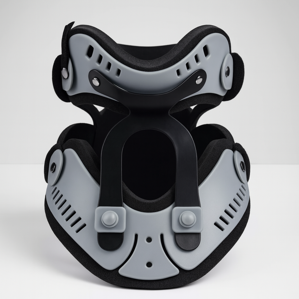 Neck Brace Support Orthosis - Adjustable Cervical Collar
