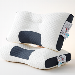 Cervical Orthopedic Neck Pillow with Soybean Fiber Core
