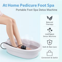 Advanced Ionic Foot Detox Machine with Heat and 30-Minute Sessions