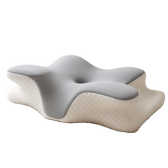 Orthopedic Butterfly-Shaped Memory Foam Pillow for Neck Pain Relief and Relaxation